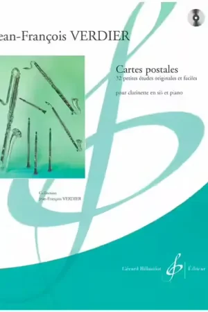 Meilleure vente | Billaudot Cartes Postales Clarinette - Verdier