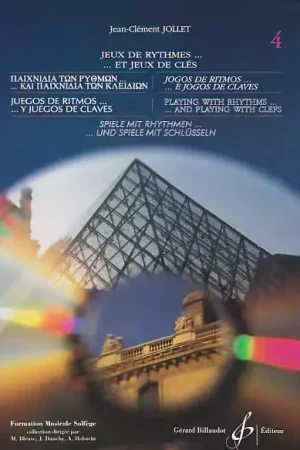Billaudot Jollet JEAN-clement - Jeux De Rythmes et Jeux De Clés Vol.4 - Commandez dès maintenant