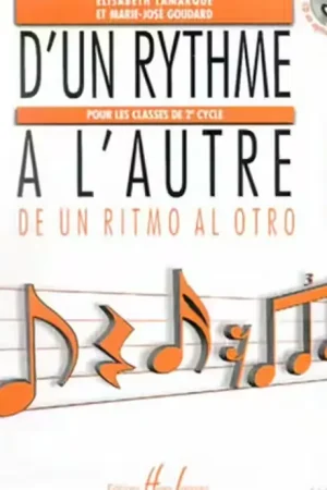 Nouvel arrivage | Lemoine Lamarque/goudard - D'un Rythme À L'autre 3