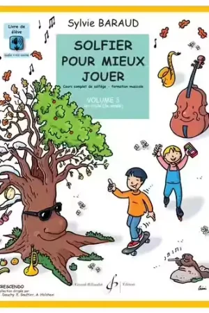Premium | Billaudot Solfier Pour Mieux Jouer Vol.3 (Élève) - Baraud