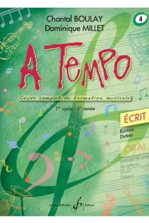 Billaudot A Tempo : Écrit Vol.4 - Boulay, Millet | Tout juste disponible