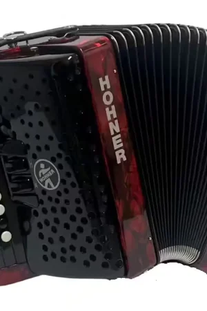 Prix promo | Hohner Nova II 40 Rouge Touches Boutons