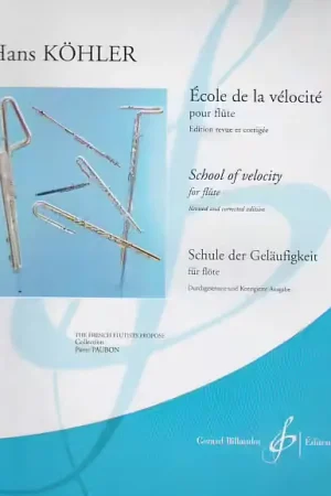 Billaudot École De La Vélocite Flûte - Kohler - Ne manquez pas cette offre