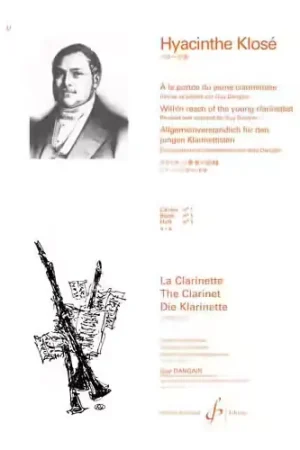 Billaudot Klose Hyacinte - A La Portee Du Jeune Clarinettiste Vol.1 - Envoi rapide