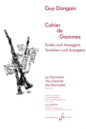Remise supplémentaire - Billaudot Cahier De Gammes Clarinette - Dangain