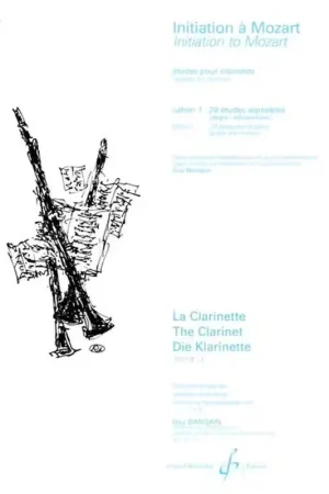 Prix cassé | Billaudot Initiation A Mozart Vol.1 Clarinette - Dangain