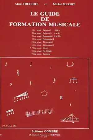 Retour gratuit | Combre Truchot/meriot - Guide De Formation Musicale Vol.7