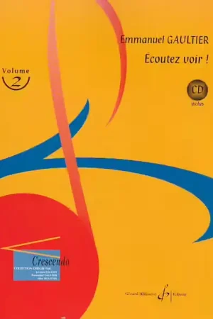 Très demandé | Billaudot Gaultier Emmanuel - Écoutez Voir! Vol.2 + CD