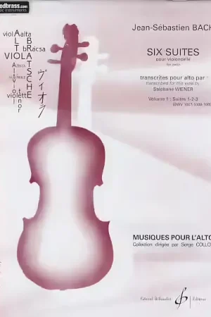 Plus que quelques pièces - Billaudot BACH J.S. - Six Suites Pour Alto Vol.1 Suites 1,2,3
