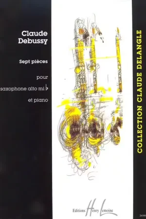 Achetez maintenant | Lemoine Debussy - Pièces (7) - Saxophone Mib et Piano