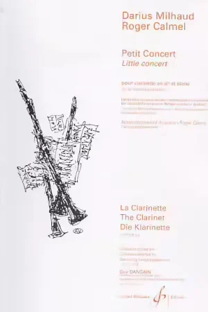 Premium | Billaudot Milhaud Darius - Petit Concert - Clarinette Sib Piano