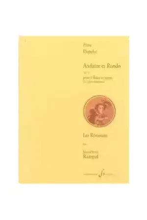 Billaudot DOPPLER FRANZ - ANDANTE ET RONDO OP.25 - 2 FLUTES PIANO - Très demandé
