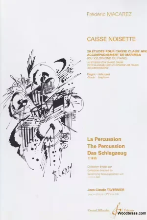 Billaudot Macarez Frederic - CAISSE-noisette - Caisse Claire et Marimba (xylophone) - Coup de cœur des clients