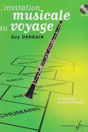 Disponible dès maintenant | Billaudot Dangain Guy - L'invitation Musicale Au Voyage + CD