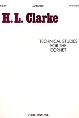 Soldes | Carl Fischer Technical Studies For The Cornet - Clarke