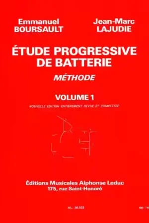 Leduc Étude Progressive De Batterie Vol.1 - Boursault, Lajudie | Remise