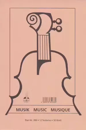 Produit tendance | Star Notenschreibpapiere Bloc Notes 12 Portées