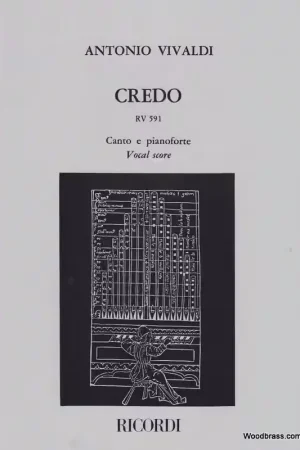 Ricordi Vivaldi A. - Credo RV 591 - Choeur - Prêt à expédier