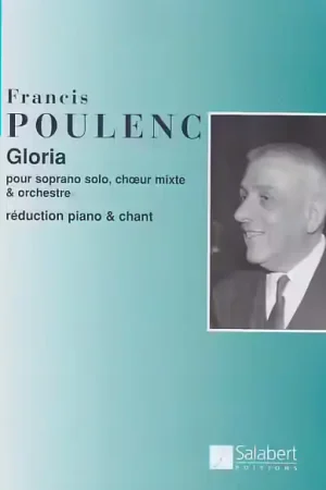 Salabert Poulenc Francis - Gloria - Chant / Piano - Nouveau lancement