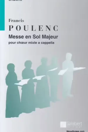 Super offre | Salabert POULENC F. - MESSE EN SOL MAJEUR - CHOEUR MIXTE