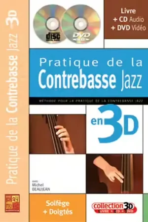 Réduction - Play Music Publishing Beaujean Michel - Pratique De La Contrebasse Jazz En 3D