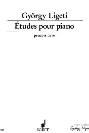 Schott Ligeti gy?àö?àÇrgy - Etudes Pour Piano Premier Livre - Bon plan