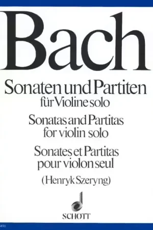 Offre limitée | Schott Bach J.S. - Sonatas et Partitas - Violon Solo