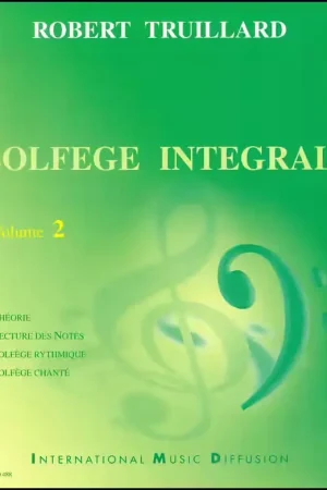 Produit tendance - Imd Arpeges Solfège Intégral Vol.2 - Truillard