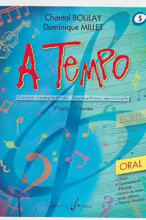 Promotion | Billaudot A Tempo : Oral Vol.5 - Boulay, Millet