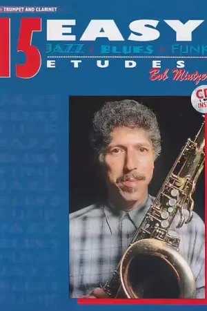 Alfred Publishing Bob Mintzer - 15 Easy Jazz Blues Funk Etudes + Cd | Commandez en ligne