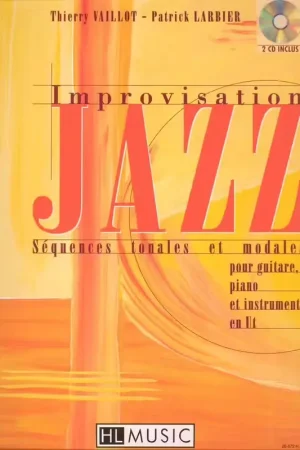 Qualité supérieure - Lemoine Larbier P. / Vaillot T. - Improvisation Jazz Vol.1 + CD - Clavier