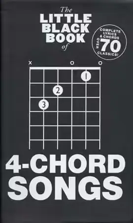 Ajoutez au panier | Wise Publications Little Black Book 4-chord Songs