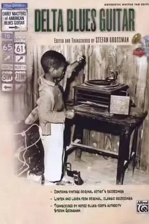 Soldes - Alfred Publishing Grossman Stefan - Delta Blues Guitar Tab CD
