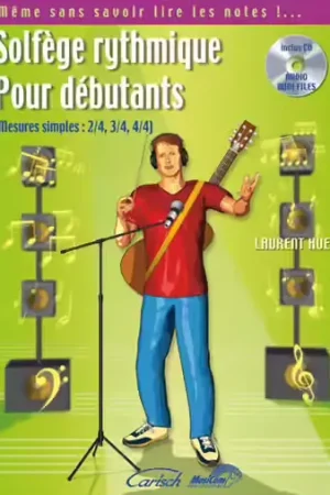 Carisch Huet Laurent - Solfege Rythmique Pour Debutants + CD | Incontournable