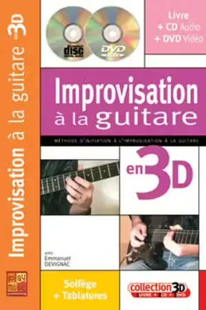 Play Music Publishing Devignac Emmanuel - Improvisation A La Guitare En 3D CD + DVD - Plus que quelques articles