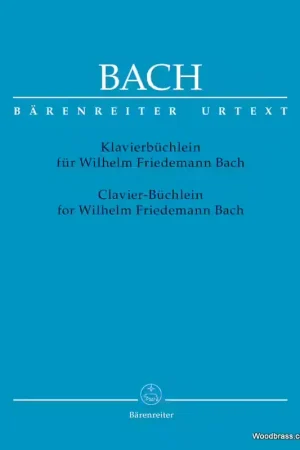 Profitez-en maintenant | Barenreiter Bach J.S. - Notebook For Wilhelm Friedemann Bach - Piano
