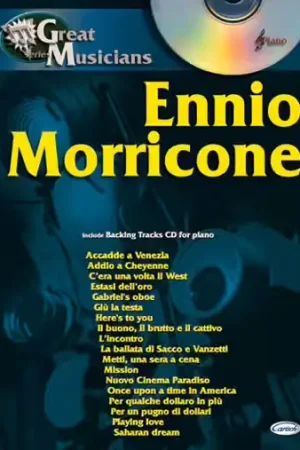 Carisch Great Musicians - Ennio Morricone - Piano - Nouveau en boutique