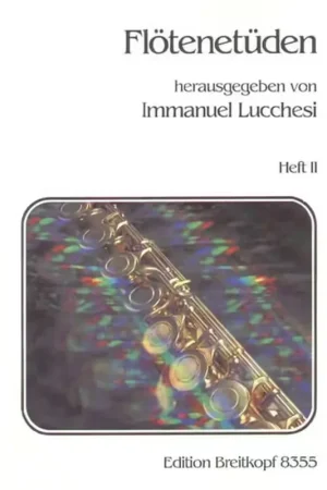 Prix doux | Edition Breitkopf Lucchesi I. - Etudes Pour Flute Solo Vol.2 - Flute