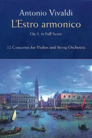 Dover Vivaldi A. - Estro Armonico Op.3 - Full Score | Produit phare