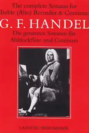 Disponible maintenant | Faber Music Haendel The Complete Sonatas For Treble (alto) Recorder & Continuo