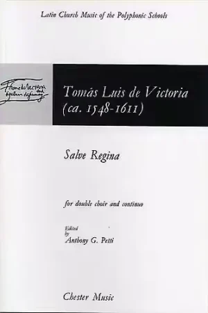 Chester Music Partitions Chant - Victoria Salve Regina | Livraison rapide