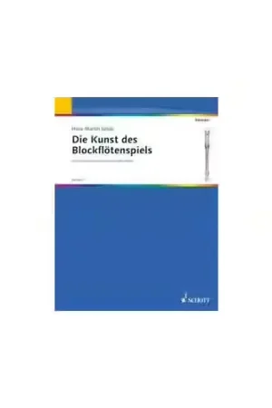 Schott LINDE H.M. - DIE KUNST DES BLOCKFLOETENSPIELS - TREBLE RECORDER | Plus que quelques articles
