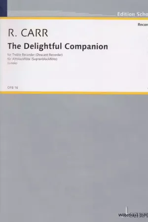 Retour facile | Schott Carr R. - The Delightful Companion - Flute A Bec Soprano Ou Alto