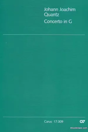 Stock limité - Carus Quz J.J. - Concerto In G Qv 5:178