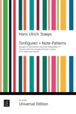 Réduction spéciale - Universal Edition Staeps H.u. - Tonfiguren - Treble Recorder