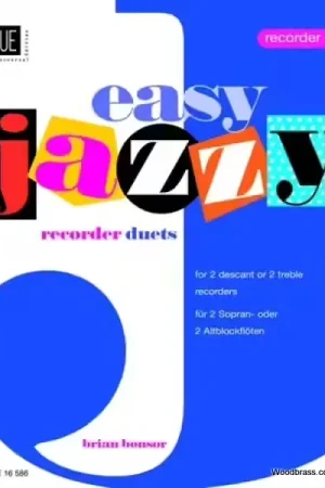 Affaire à saisir | Universal Edition Bonsor Easy Jazzy Recorder Duets For 2 Desc Or 2 Treble Recorders
