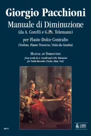 Ut Orpheus Pacchioni Giorgio - Manuale Di Diminuzione From Works By A. Corelli And G. PH. Telemann | Meilleure vente