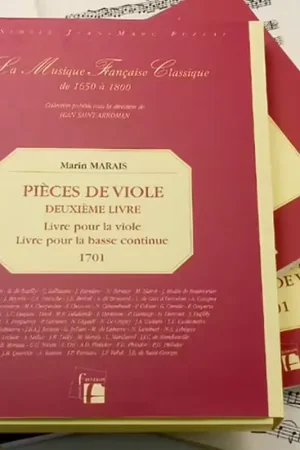 Derniers exemplaires - Anne Fuzeau Productions MARAIS MARIN - PIECES DE VIOLE DE GAMBE, DEUXIEME LIVRE - FAC-SIMILE FUZEAU - BACCALAUREAT 2012