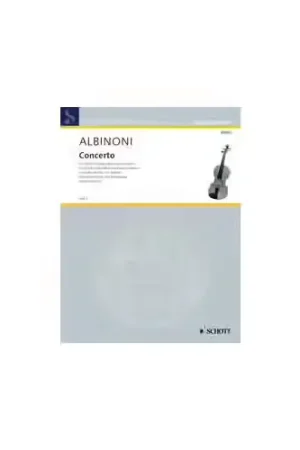 Direct fabricant | Schott Albinoni Tomaso - Concerto A Major - Violin String Orchestra And Basso Continuo
