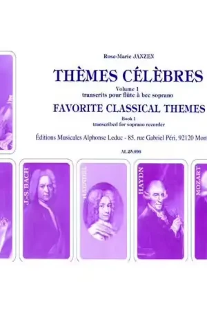 Économisez maintenant | Leduc Janzen R. M. - Themes Celebres Vol 1 - FLB Soprano